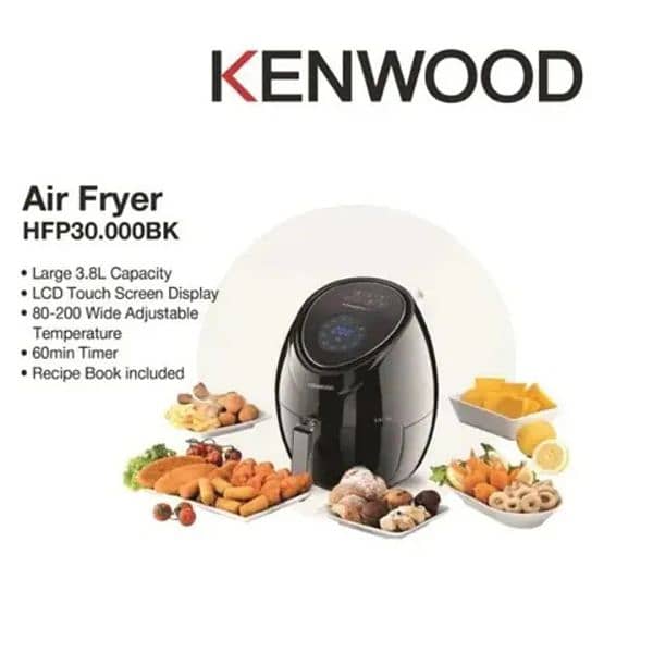 KENWOOD Healthy Air Fryer - 3.8 Liter Capacity 2