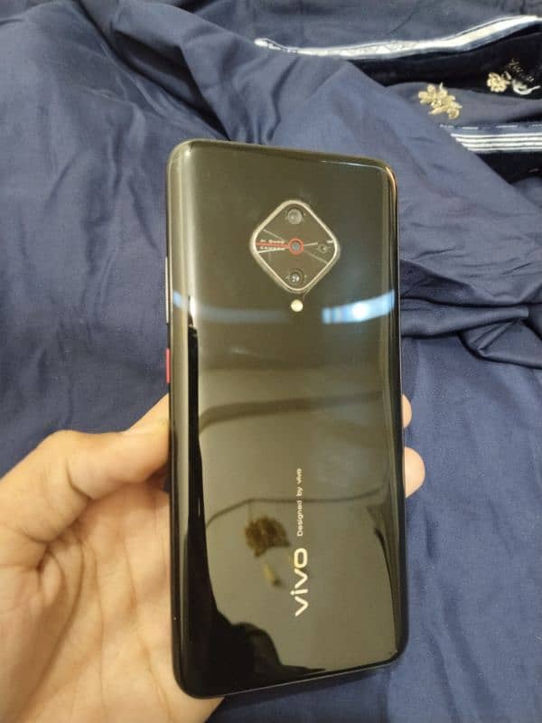 vivo s1pro 8 128 10by10 condition box available charger ni ha 0