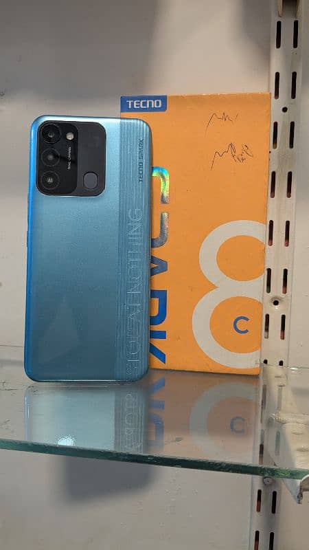 Tecno spark 8C 6/128 with box 0