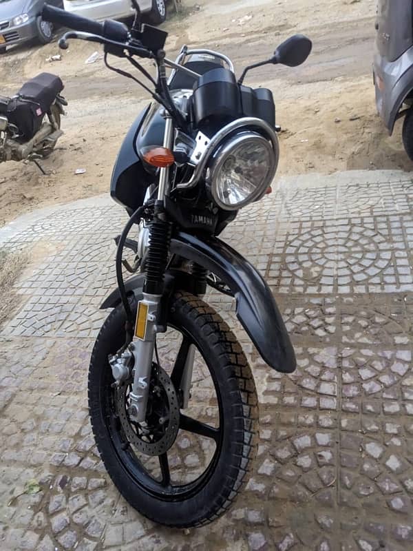 Yamaha ybr 125g 9