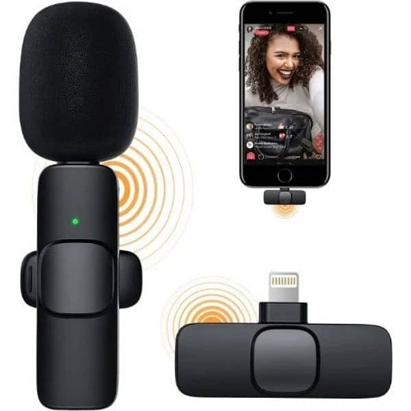 k9 wireless mike for iphone only 1