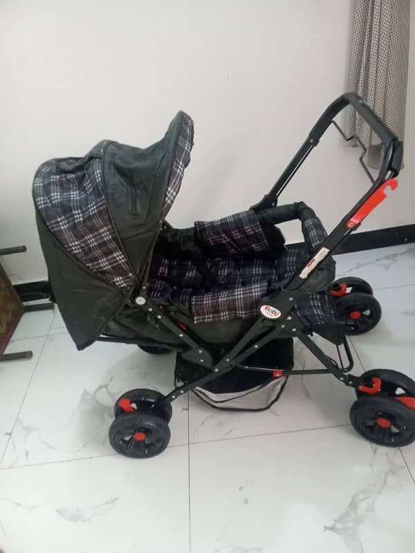 Baby care branded pram 1