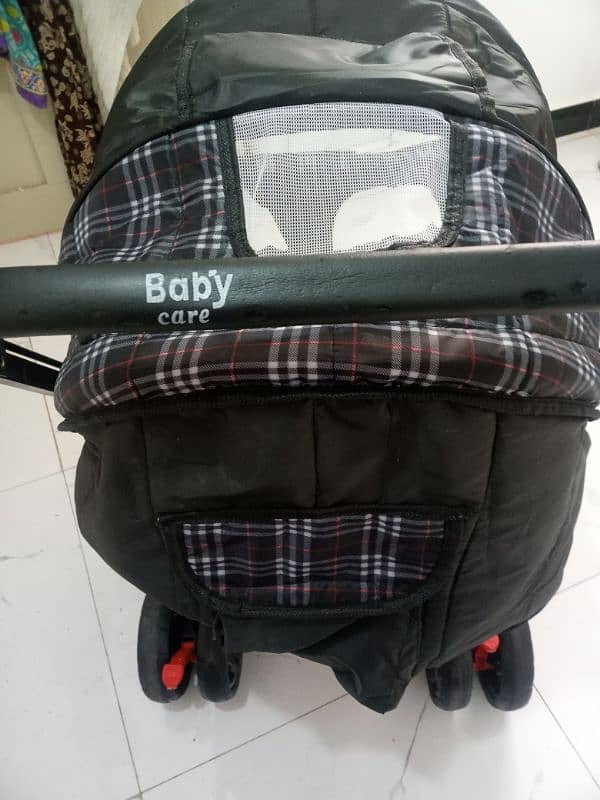 Baby care branded pram 2