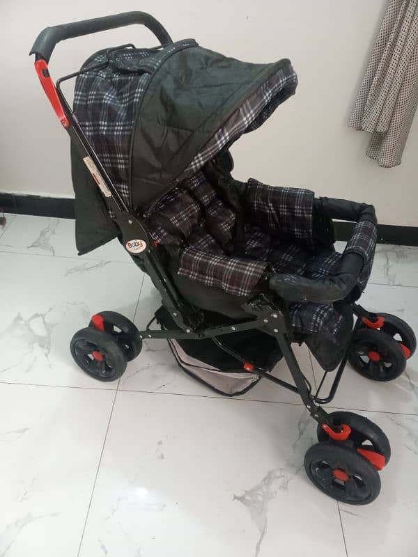 Baby care branded pram 10