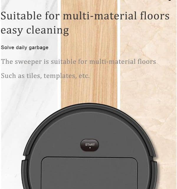 Portable Mini Wireless Smart Sweeping Robot Mopping 2