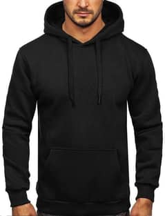 premium quality black hoodie