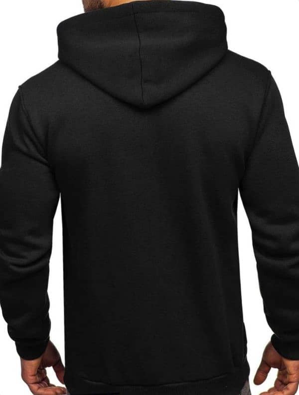 premium quality black hoodie 2