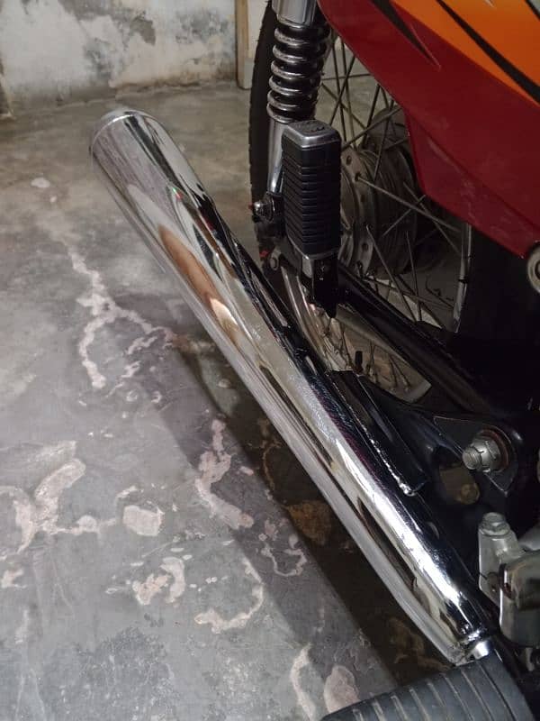 Honda cg 125 lahori silencer for sale. 1