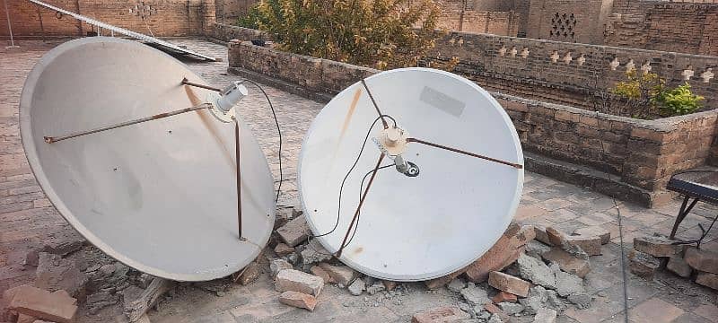 Dishes for television, LNB's + receivers 0