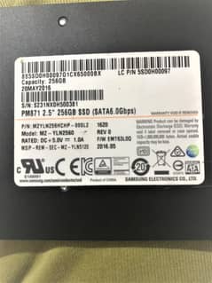 SSD 256GB SAMSUNG for Laptop