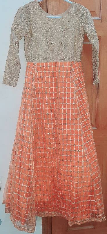 Orange Long Maxi. 0