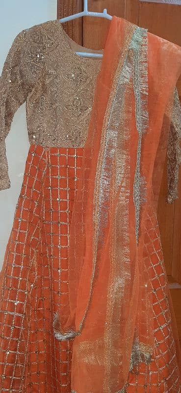 Orange Long Maxi. 2