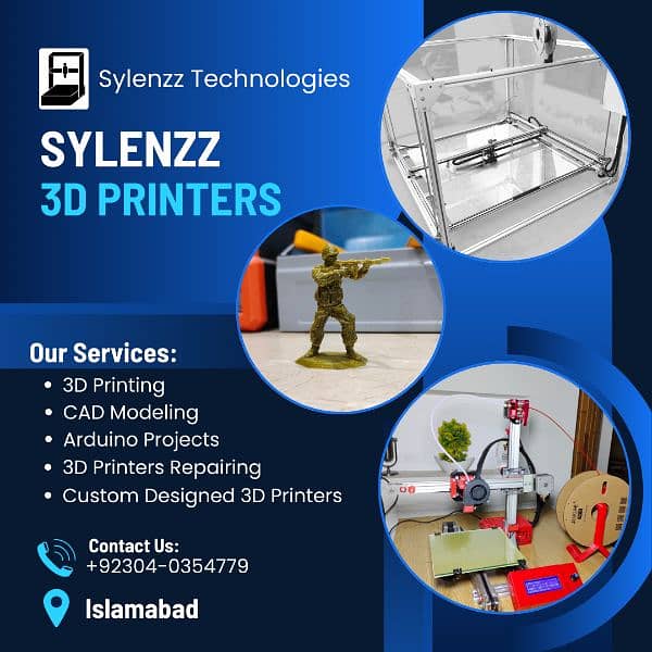 3D Printing on Demand. Custom 3D Printers 0