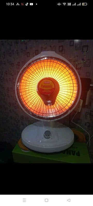 Electric heater and 12v also available 1