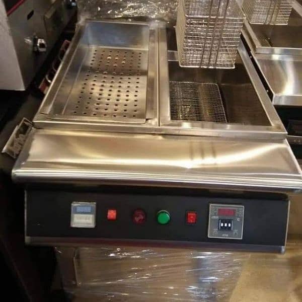 Dough Mixer Pizza Oven Fryer Hot plate Slush Cotton candy hot grill 4