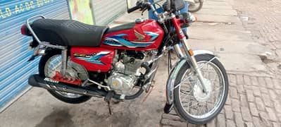 Honda CG125 2023/24 Model All panjab number lush candaton For sale c