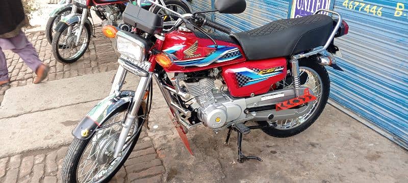 Honda CG125 2023/24 Model All panjab number lush candaton For sale c 3