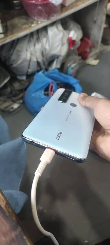 camon15 pro with box and charger phone all ok. in good condition 6