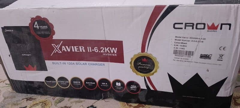 crown 6.2kw hybrid solar inverter (0304/49/39/900) 0