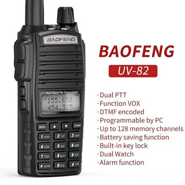 walkie talkie BAOFENG uv-82 3