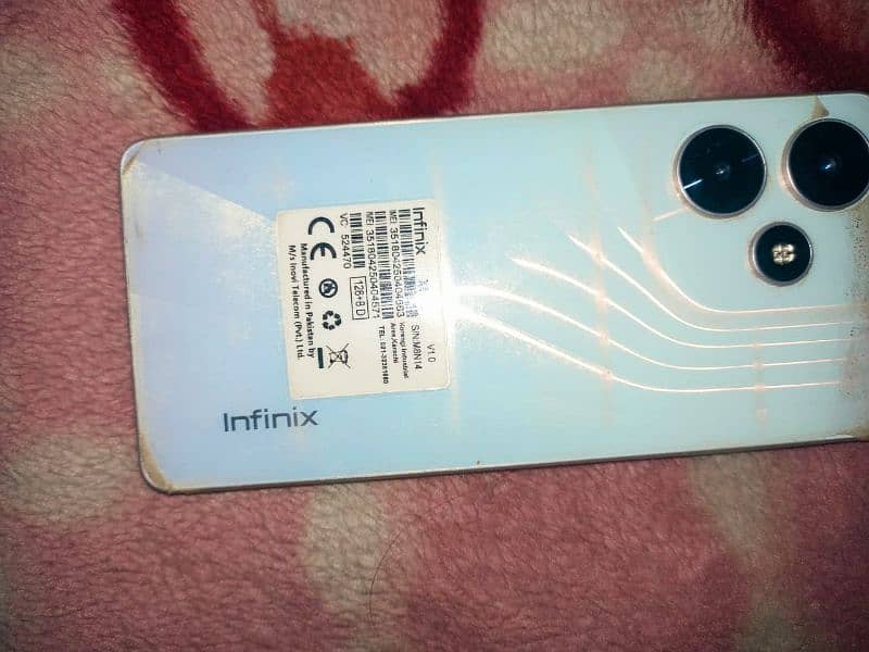 Infinix hot 30 /Storage" 8+8/128 with box and original charger 1