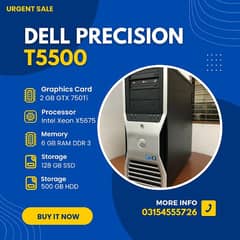 Editing Graphics & Gaming Pc. Dell Precision T5500