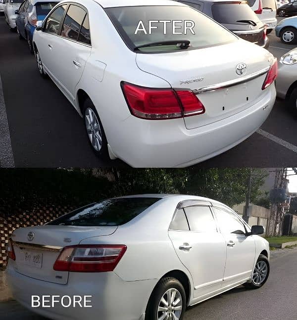 Toyota premio back facelift 2008 to 2024 model 3