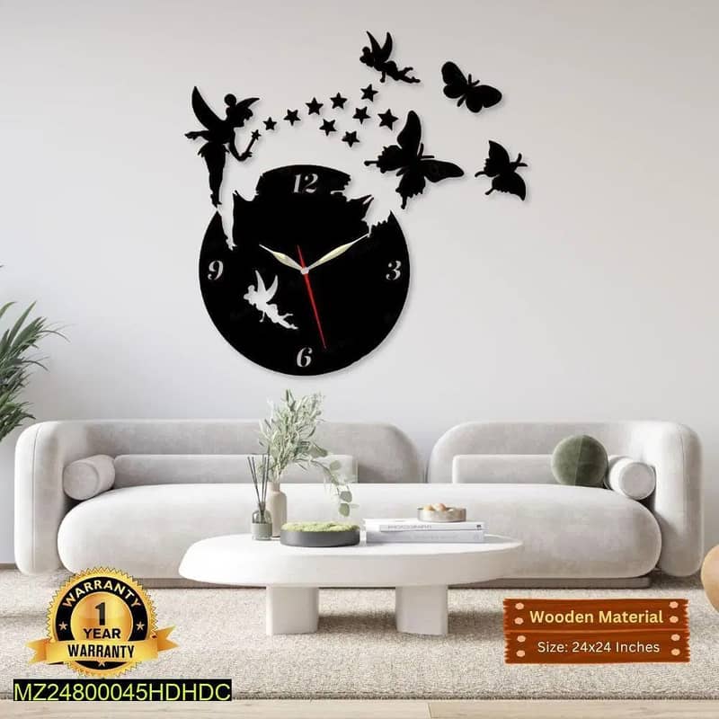 Fairy Wall Clock 0