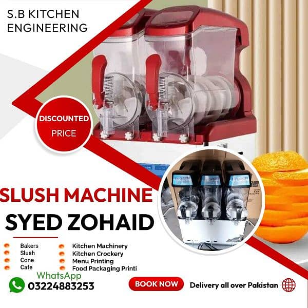 Slush Machine Used New Pizza Oven Delivery bag Coffee Machine Grill 0