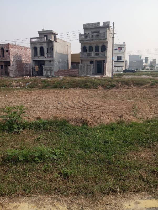 3 Marla Hot Location Residential Plot Available For Sale Vital Orchard DD Block Besides Pak Arab Society Ferozepur Road Lahore 5