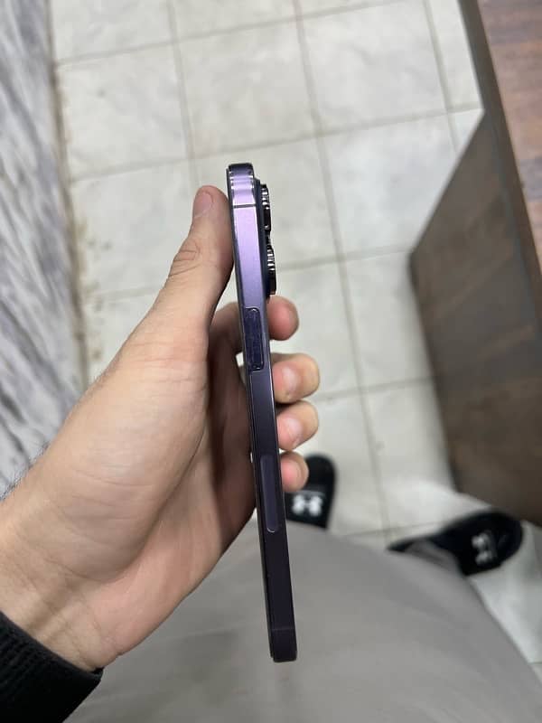 IPHONE 14PRO MAX Deep purple JV WITH BOX 5