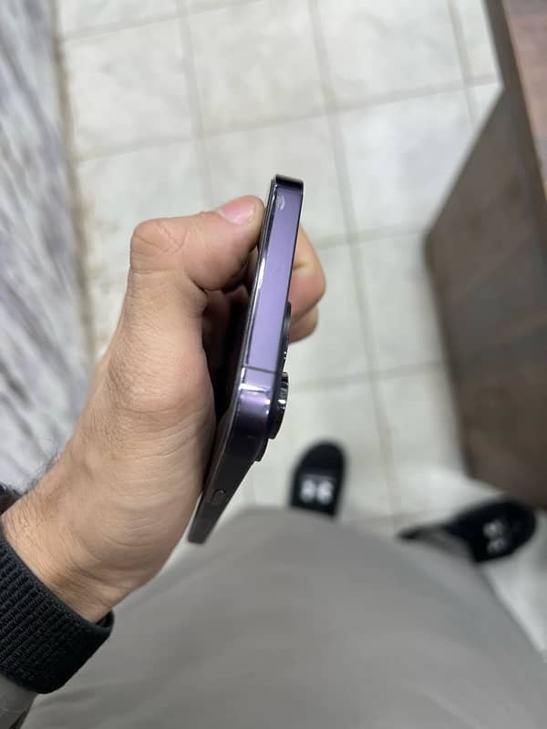 IPHONE 14PRO MAX Deep purple JV WITH BOX 7