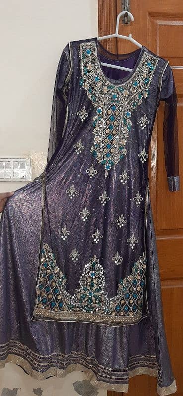 long Purple fancy Maxi. 1