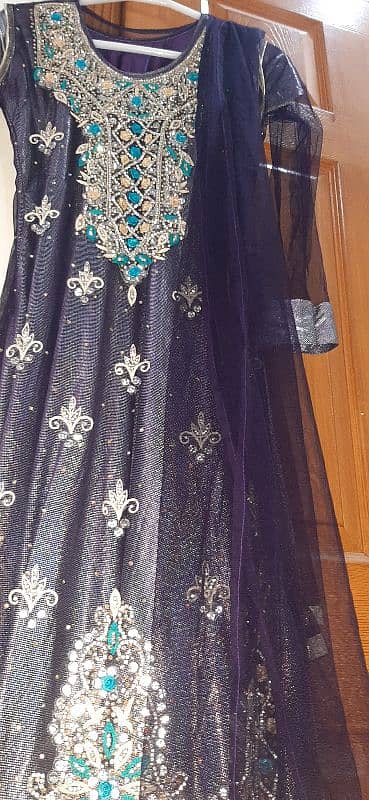 long Purple fancy Maxi. 3