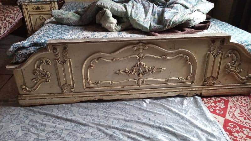 wooden deco paint bed dressing for sale 1