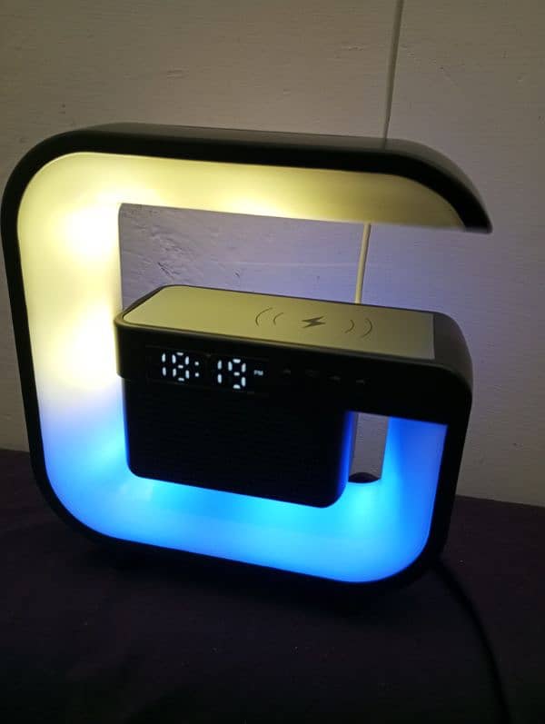 Google lamp speaker alarm 0