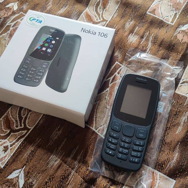 Nokia 106 Keypad Mobile Phone - Scratch less 1