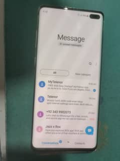 Samsung Galaxy S10 plus patch back crack or only very small dot