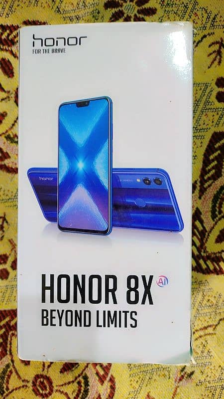 Honor 8X 4gb 128gb New condition Box available 0300.6380348 8