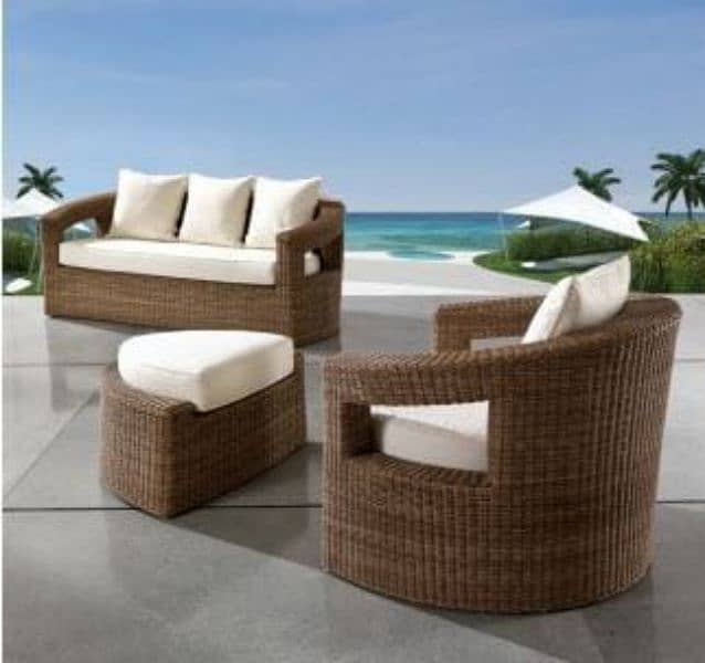 Garden chairs/rattan sofa sets/dining tables/UPVC outdoor furniture 18