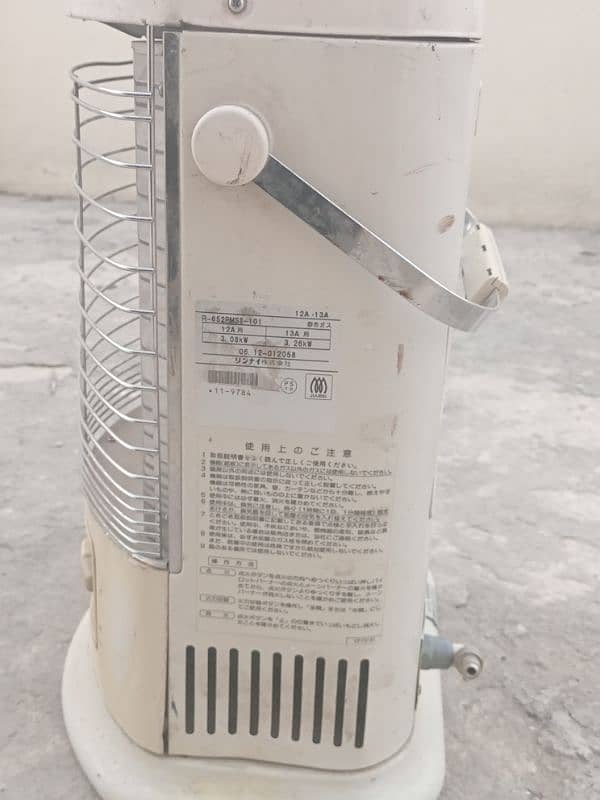 Gas Heater Japnies white 1