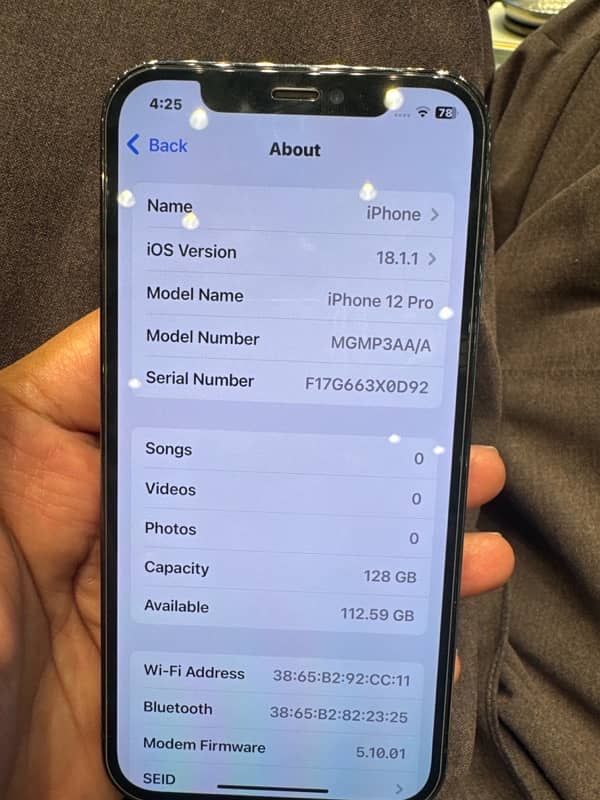 Iphone 12 pro non pta 128gb 11 12 13 1