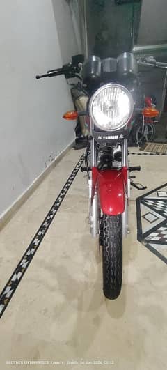 yamaha yb125z dx