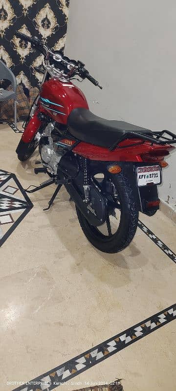 yamaha yb125z dx 7