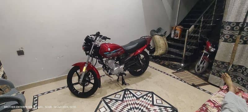 yamaha yb125z dx 8