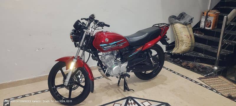 yamaha yb125z dx 9