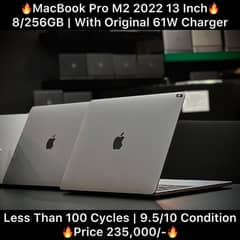 MacBook Pro M2 13 inch 8GB 256GB 2022