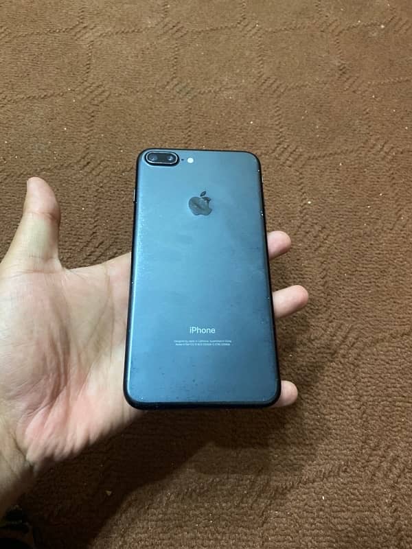 Iphone 7 plus PTA Approved 128 GB Black 0