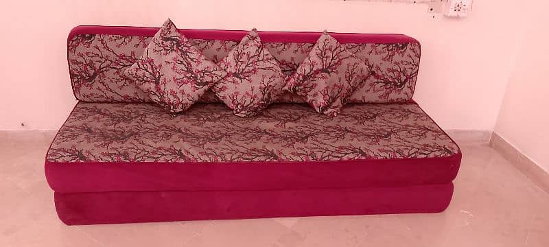 Sofa come Bed with cushions 0