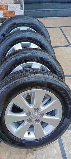 Altis Rims and Yokohama Blueearth tyres 205/65/15